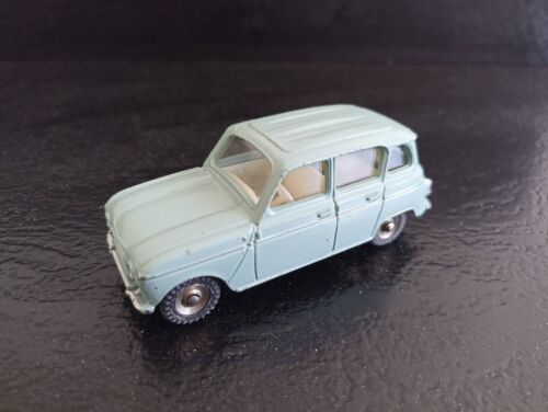 Dinky Toys France original - Renault 4L bleue clair - référence 518 - Photo 1/5