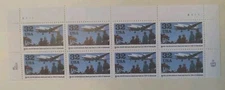 #3211 BERLIN AIRLIFT 50TH ANNIVERSARY. MINT PLATE BLOCK Of 8