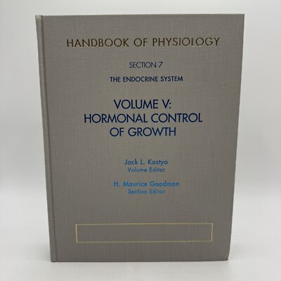 Handbook of Physiology: Section 7: The Endocrine System Volume V