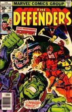 DEFENDERS #46 F, Marvel Comics 1977 Stock Image