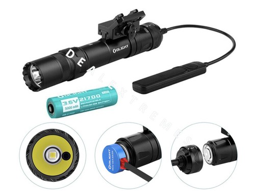 Linterna táctica recargable OLIGHT Odin GL M 1500 lúmenes haz de 215 metros - Imagen 2 de 11