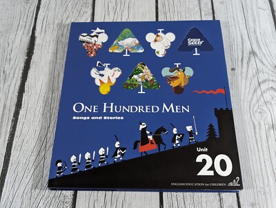 語学・辞書・学習参考書 GrapeSEED Songs and Stories CD DVD 1-20 English GrapeSeed Unit 20 Book & CD - One Hundred Men- Songs and