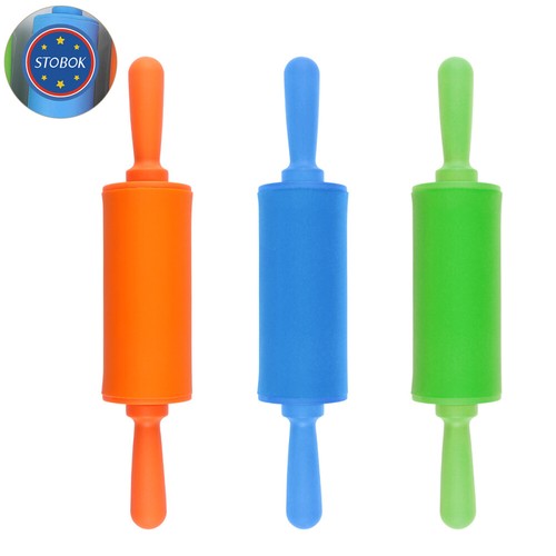 Kit Attrezzi per Impasto Artigianato Plastica Rolling Pin Bambini Artigianato - Foto 11 di 12