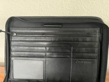 Leather Zippered Planer Black Cover