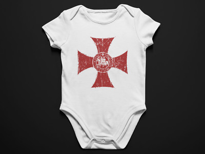 Body bebé Caballeros Templarios - Traje para bebé - 100% algodón