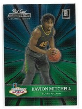 Davion Mitchell 2022 Wild Card Alumination Rookie, Las Vegas Show preview /60