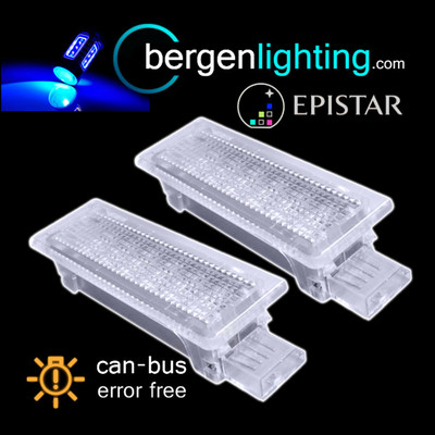 FÜR BMW 1 F20 F21 2011 - 18 BLAU LED FUSSWELL STIEFEL TÜR HÖFLICHKEIT HANDSCHUHBOX LAMPEN