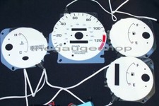 96-00 Honda Civic Dx At Or Mt Glow Gauges White To Blue Or Green 97 98 99