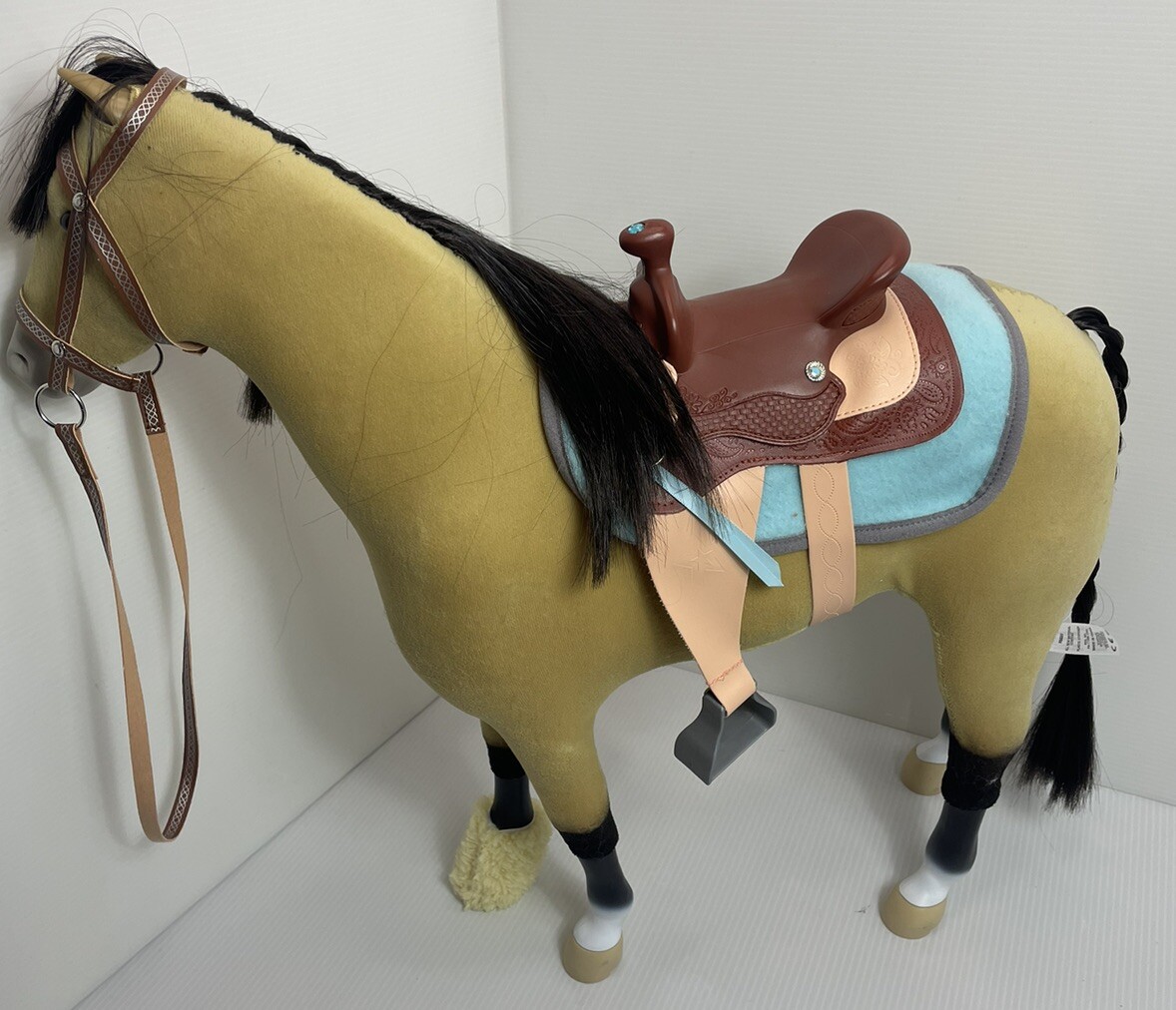 American Girl Doll Horse Palomino 18 Inch FGG37 2017 Retired Saddle eBay