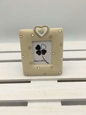 Bomboniera Comunione Compleanno Portafoto Cuore Stock 2 Pezzi