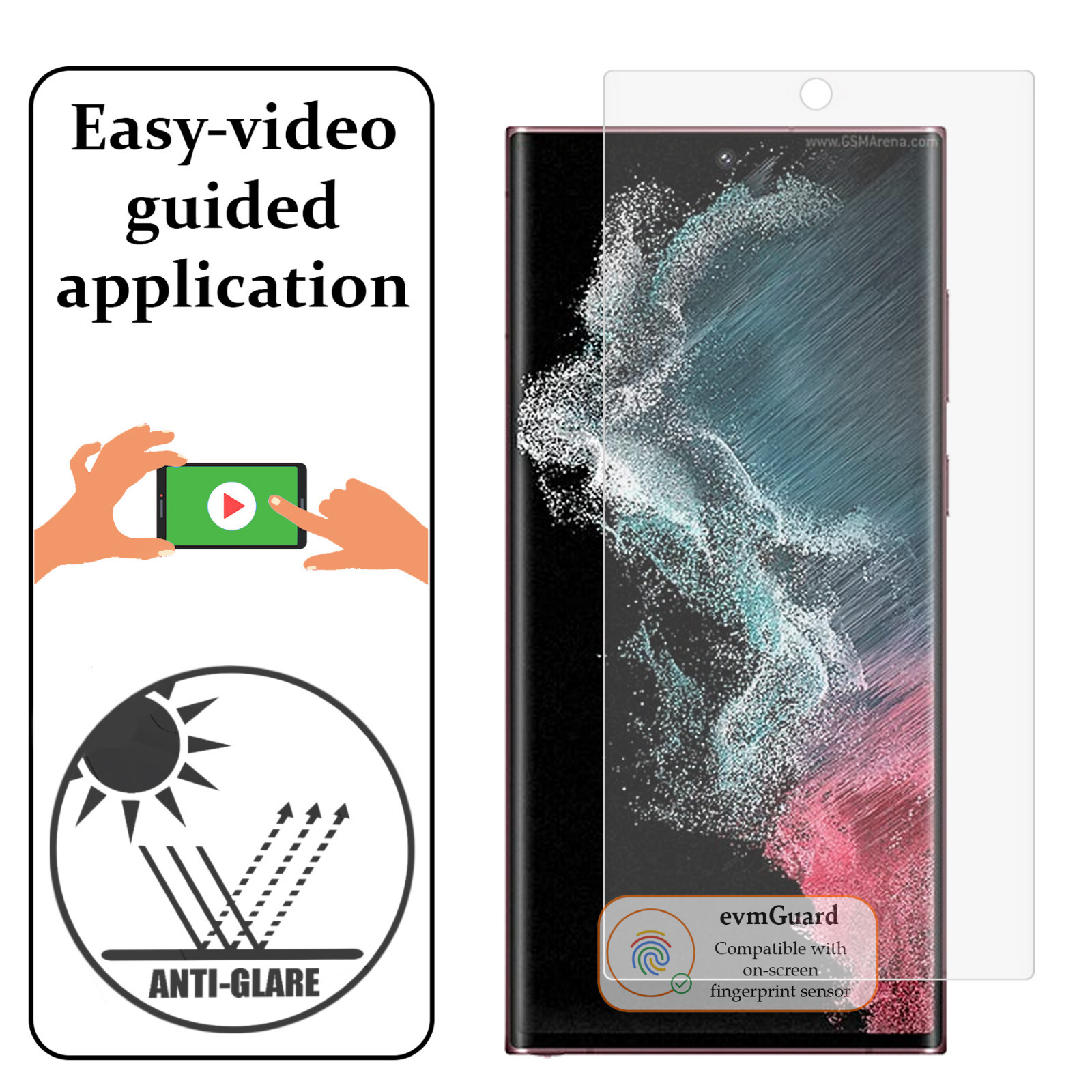 Matte Screen Protector For Samsung Galaxy S22 Ultra 5G Anti Glare TPU