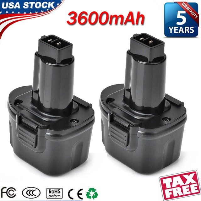 Batteria 7.2V 4000mAh Ni-MH Per DeWalt - Ricambio Per Trapani E Avvitatori - Foto 4