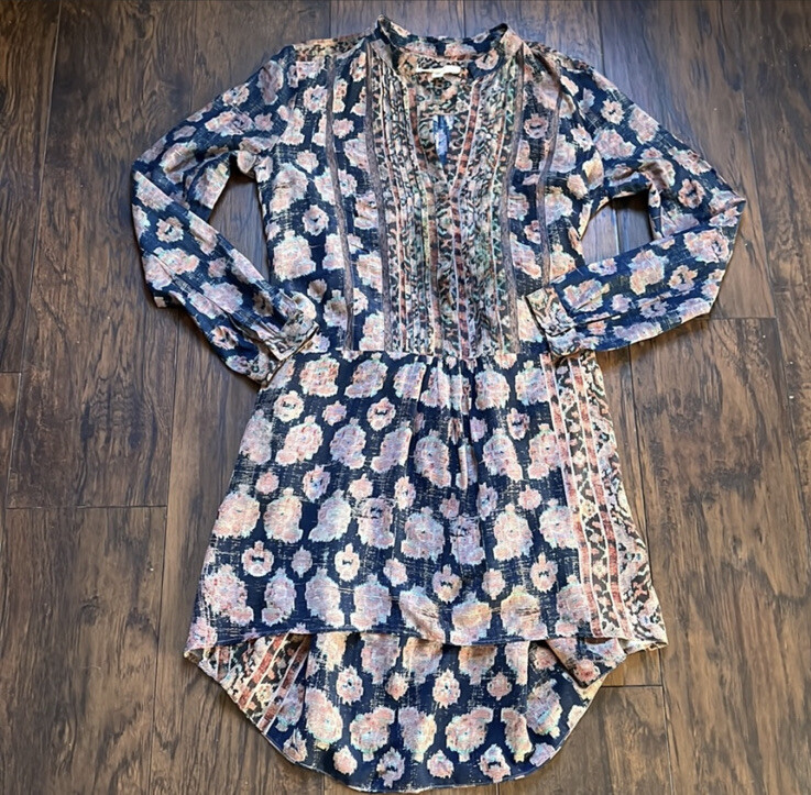 burning torch silk dress Burning Torch Silk Art Deco Shift Dress