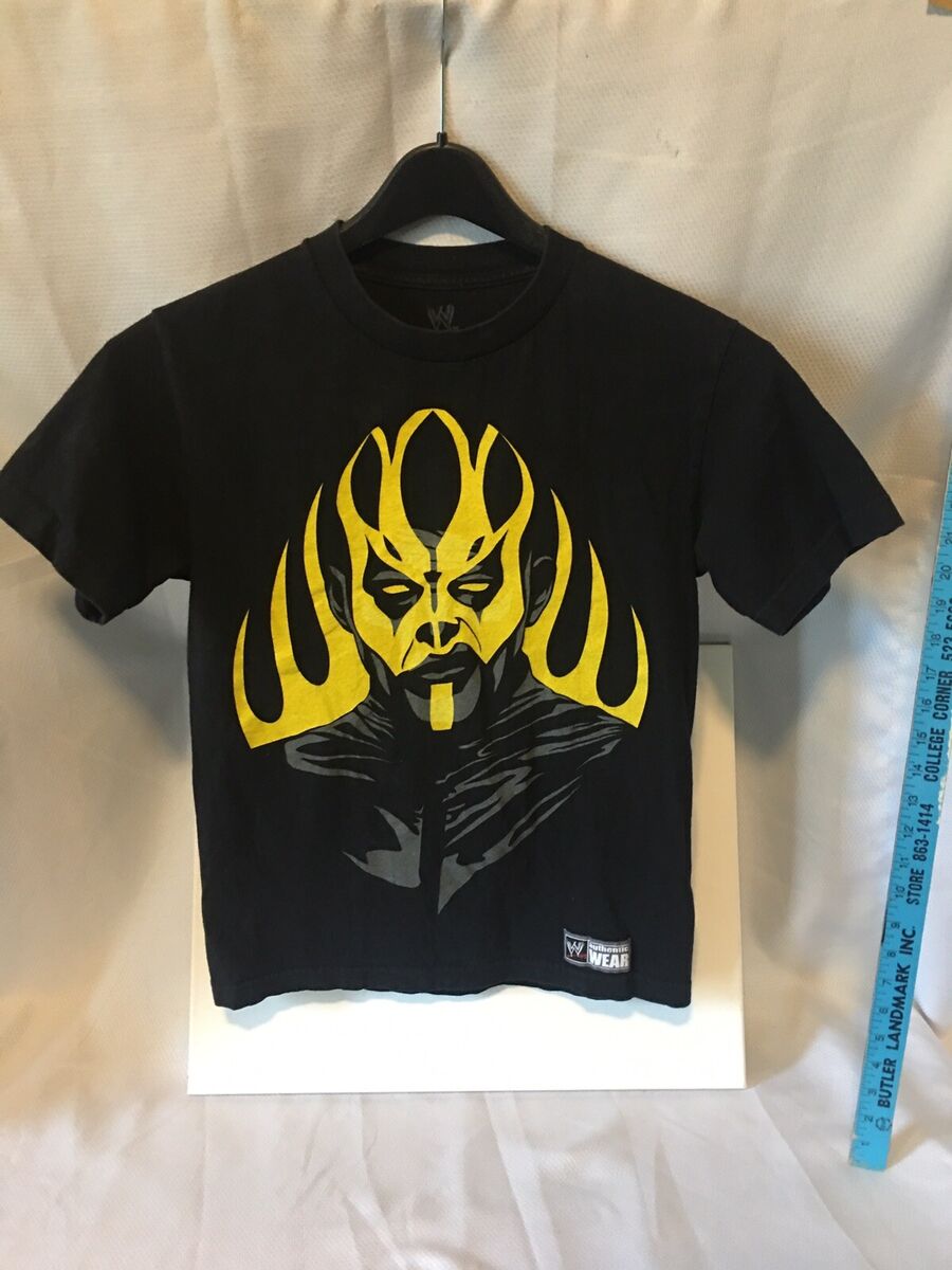 WWE Authentic Wear Goldust Gold To Dust Double Sided Black WWE Authentic Wear Goldust Gold To Dust Double Sided Black