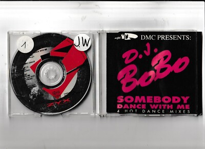 D.J. BOBO  Somebody Dance With Me  4 Hot Dance Mixes ZYX CD