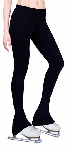 Women's Figure Skating Practice Pants With Rhinestones - 88% Supplex, 12% Lycra, 4-Way Stretch (Size Adult Small) - View #5