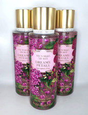 VICTORIA'S SECRET DREAMY PETALS BODY MIST 8.4 FL OZ SET OF 3 