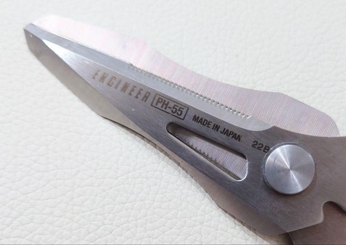 ENGINEER Multipurpose Scissors PH-55 Stainless Blade Serrated Edge 160mm - Picture 8 of 8