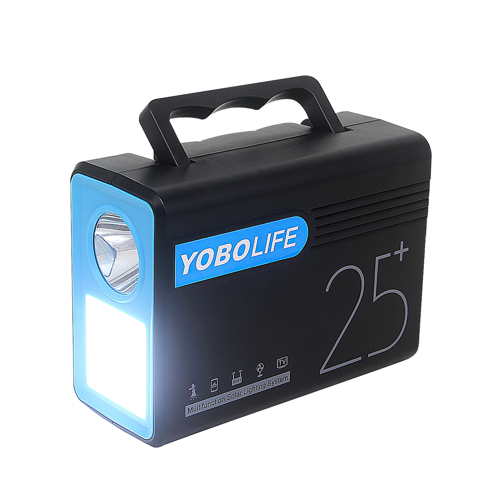 Portable Power Station Generator 300Wh Home Backup Battery w/ Solar Panel Kit US