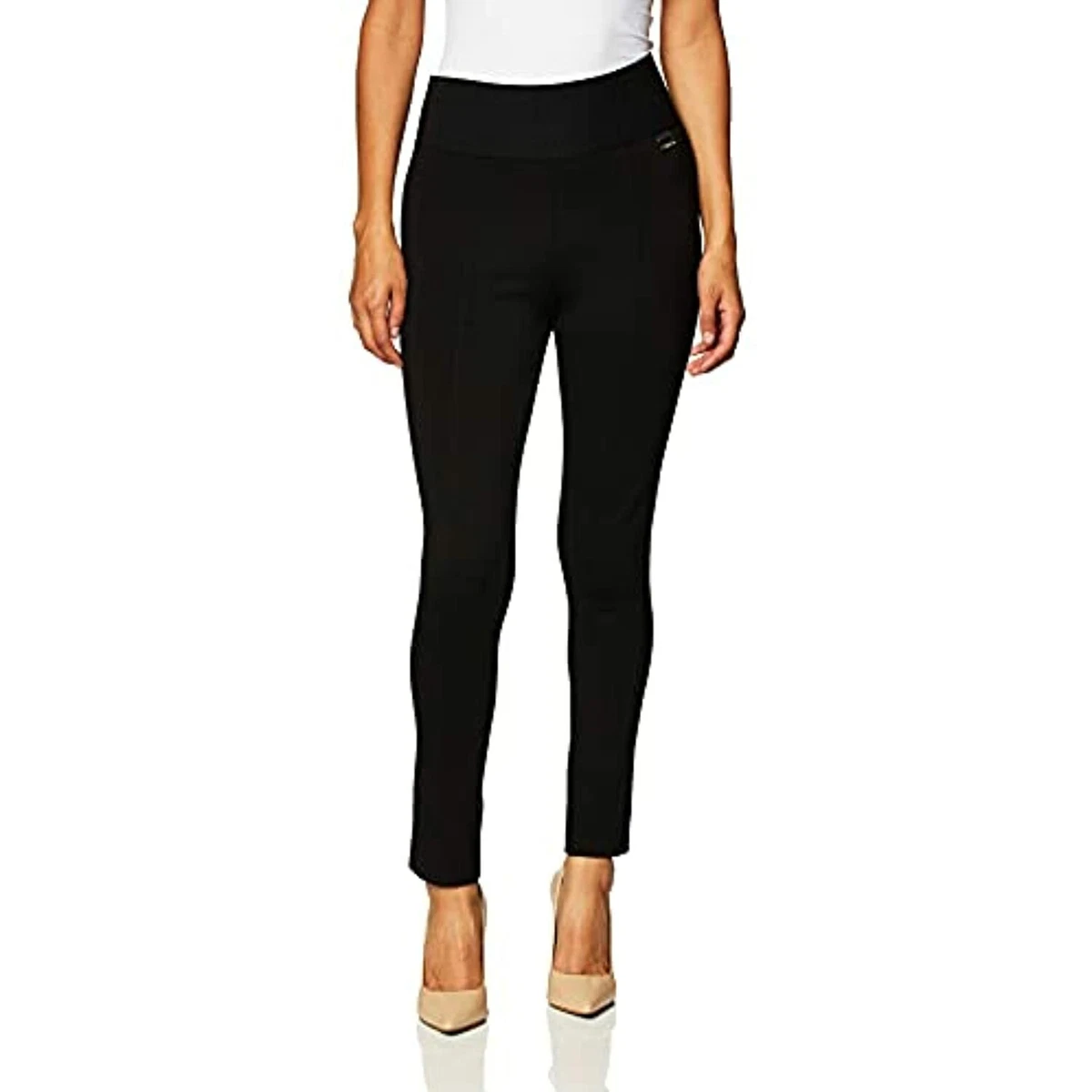 $60 Calvin Klein Modern Power Stretch Legging Waistband Black Small  (STAINED)