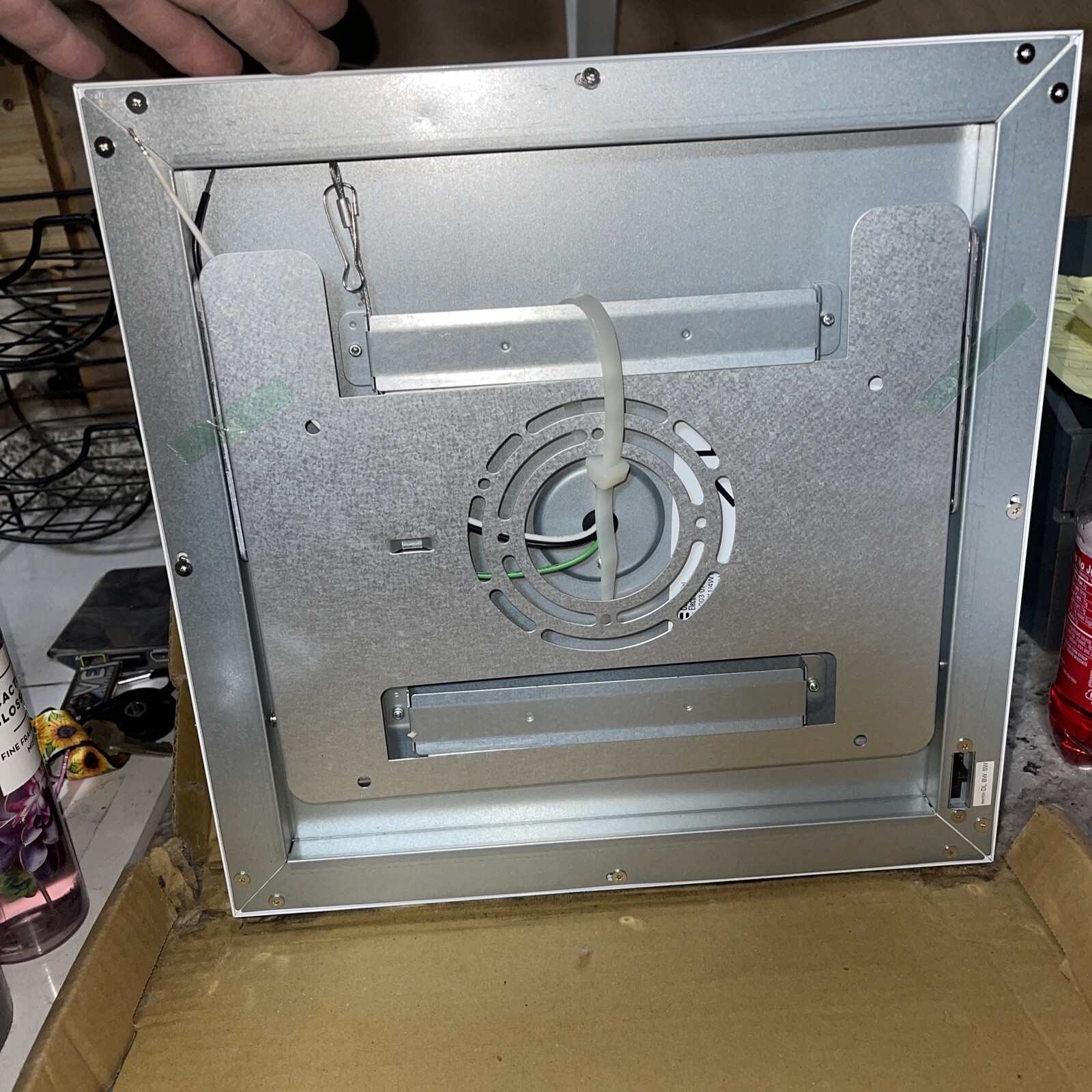 Commercial Electric 1Ft x 1Ft LED Color Changing Flat Panel Light NIB