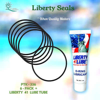 JS-1903 JS Series Cover O-ring  PTK-336 For WMC  WITH 6-PACK & LUBE TUBE