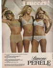 1 PAGE 1970 FRENCH CLIPPING_BRA Pérèle ADVERT/ LINGERIE Women underwear