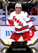 2022-23 UD MVP GOLD SUPER SCRIPT TEUVO TERAVAINEN CAROLINA HURRICANES #78
