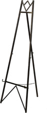 58 Inch Iron Adjustable Arts & Crafts Easels,Metal Easel Stand with Chain Suppor