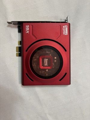 SBX Sound Blaster Sound Card For Pc (TESTED WORKING) Great Condition