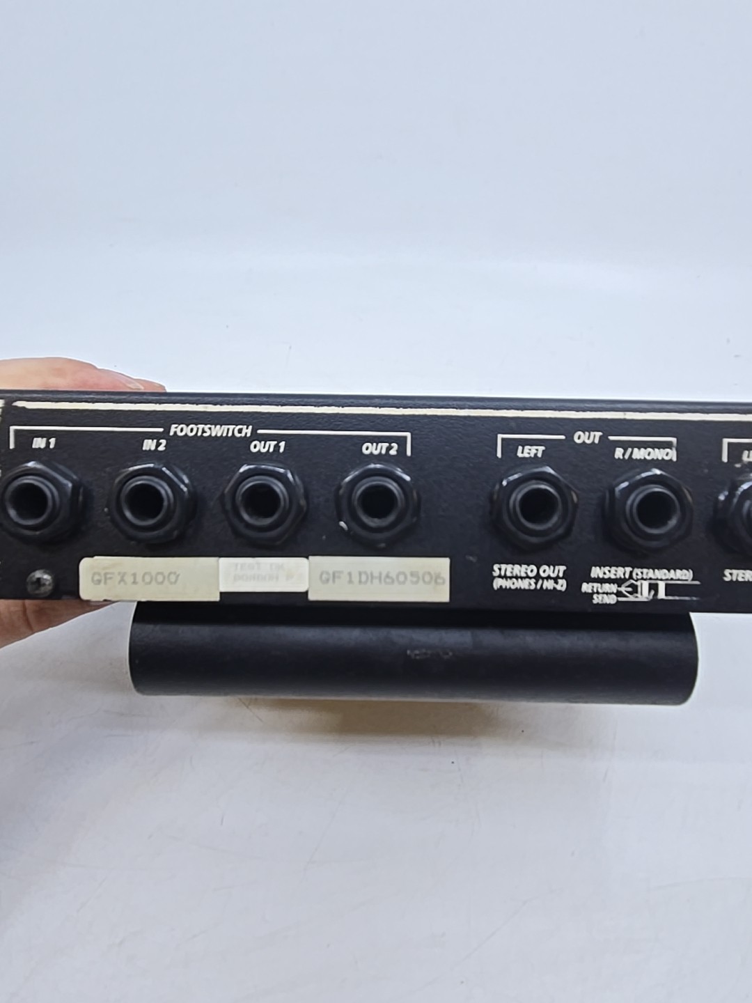 Crate GFX1000 Effects Processor  **Tested Working**  w/ Power Supply 