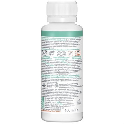 Elmex Sensitive Mouthwash For Sensitive Teeth 3.4 oz