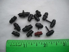 Lot of 14 Assorted Reservoir Tank, Freight Train Car, Detail Parts, HO Scale