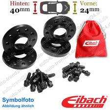 Eibach SV schwarz VA 24mm & HA 40mm & Schrauben-👜 u.a.: VW Golf V 1K1 03-09