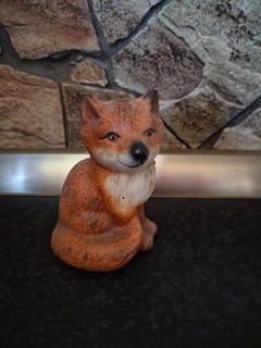 Fuchs Figur Deko Höhe 11cm