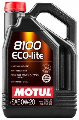 MOTUL 8100 ECO-LITE 0W20 - 5L