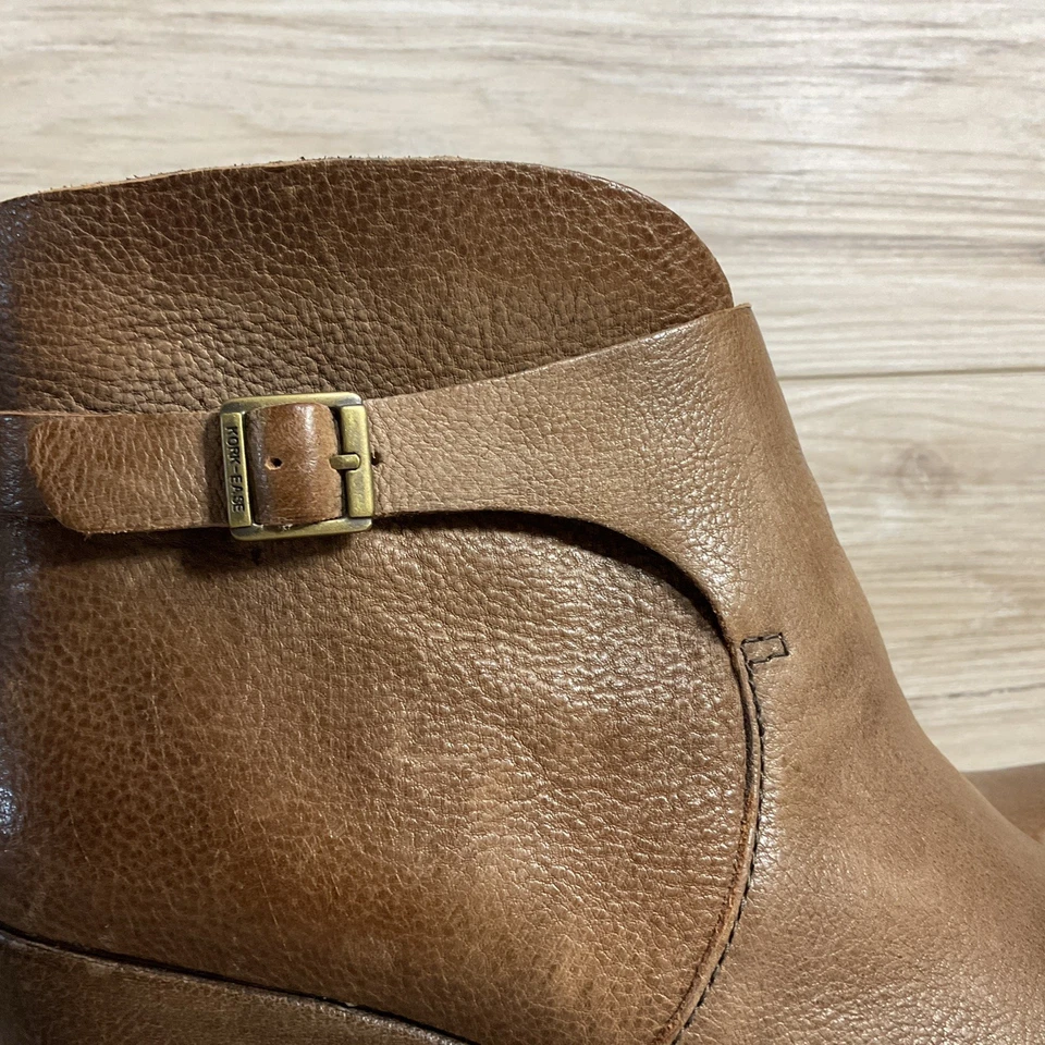 Botines de cuero marrón con plataforma Kork Ease Ramona 8 39 Foto 2 de 4