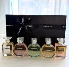 Chanel Perfume Gift Set 5 x 7.5ml -NEW BLACK BOX