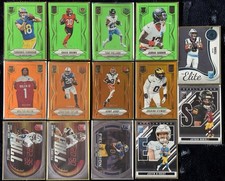2025 Panini Donruss Elite Aspirations Green/Status Orange Serialized Card Lot