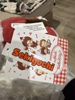 Sekiguchi Monchhichi x Hello Kitty Plush Doll Gingham Checker Red Outfit Boxed — photo 4