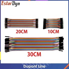 40 pcs Dupont Cable Jumper Wire 10 20 30 cm F-M F-F M-M