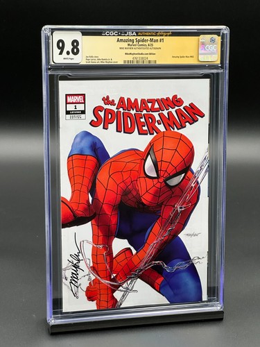 Amazing Spider-Man #1 CGC 9.8 JSA (2025) - Signed Mayhew Edition