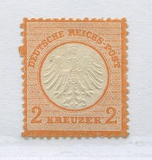 Germany 1872 2 kreuzer mint no gum