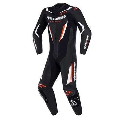 ALPINESTARS MOTORRADANZUG PELLE GP-FORCE V2 LEDERANZUG PROF. 1231 SCHWARZ WEISS ROT FL