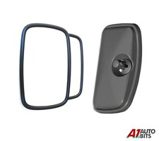 2x Side Wing Mirror Head Universal 24cm X 15cm 10 X 6 Truck Lorry Van Tractor 2x Side Wing Mirror Head Universal 24cm X 15cm 10 X 6 Truck Lorry Van Tractor