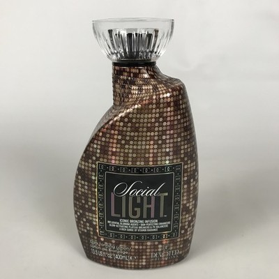 Devoted Creations SOCIAL LIGHT Bronzing Dark Tanning Lotion 13.5 fl oz - New