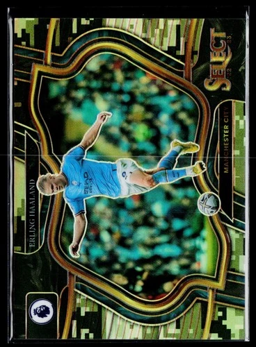 2022-23 Panini Select Premier League #208 Erling Haaland Camo #/199