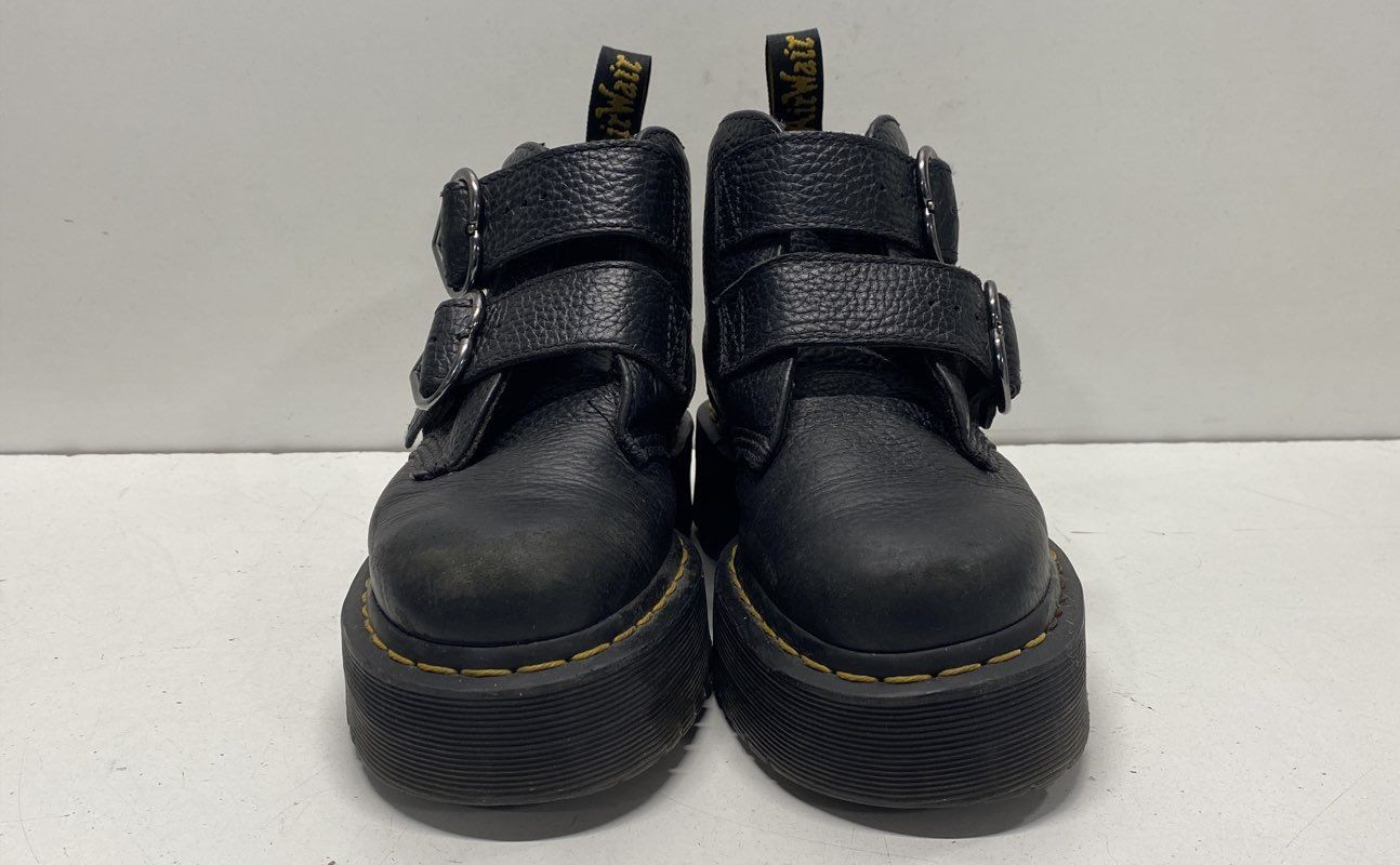 Dr. Martens Black Solid Platform Boot Boot Women … - image 2
