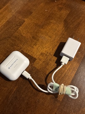 Audience Hearing Atom 2  Wireless Earbuds with Charging Case and Adapter