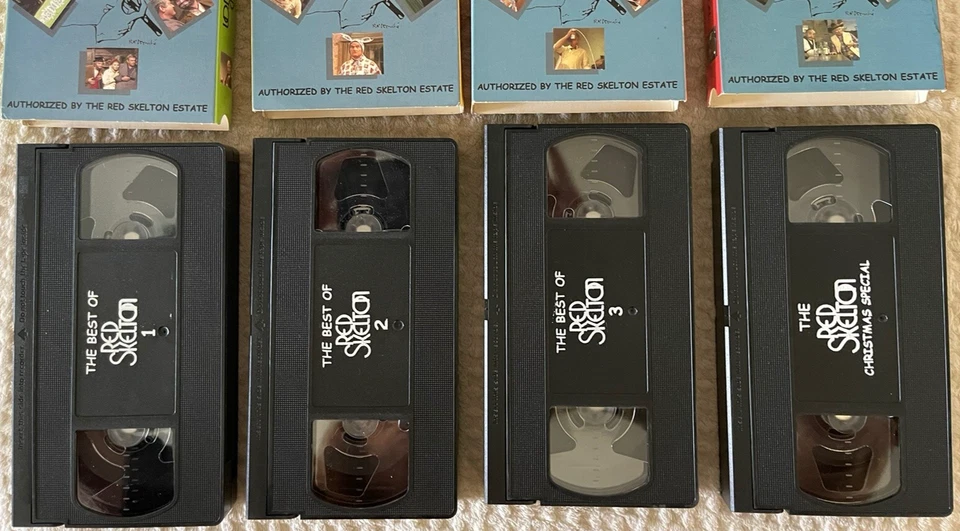 The Best of Red Skelton Vol 1-4 VHS Tapes Set - Image 4 of 4
